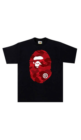 Bape Big Head Red Camo