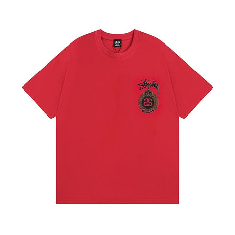 Stussy Wreath Red Tee