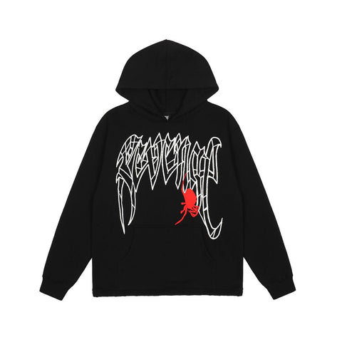 Revenge Spider Skull Hoodie