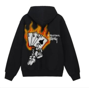 Stussy Read Em n Weep Zip Up Hoodie