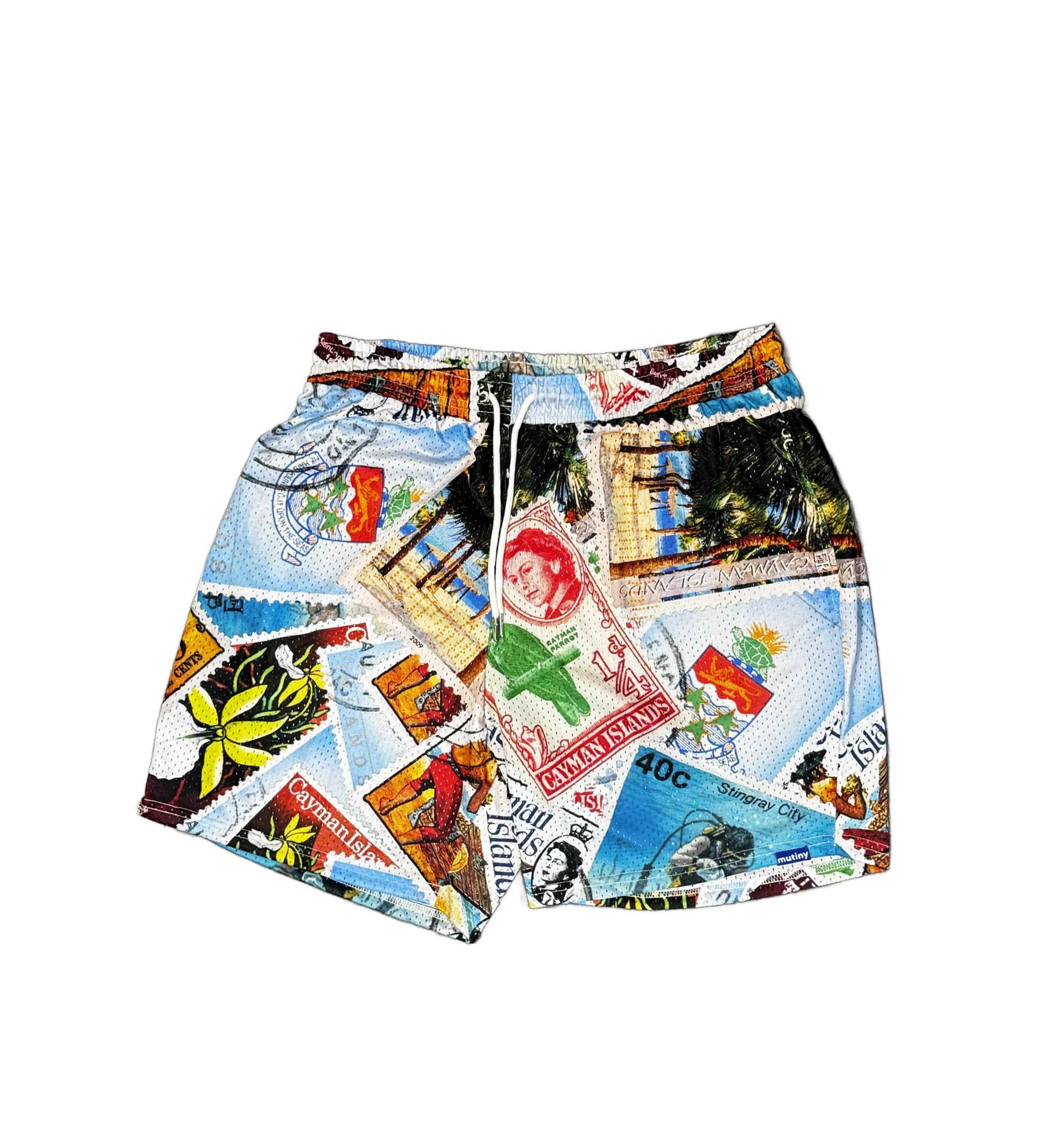 Stamp Mesh Shorts