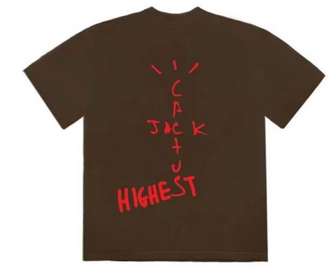 Travis Scott x Jordan Highest Brown Tee